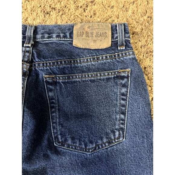 GAP Vintage Bootcut Jeans 100% Cotton Mid Rise Mid Rise Y2k 90s Sz 10 30x30 - Picture 4 of 7